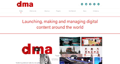 Desktop Screenshot of dma-media.com